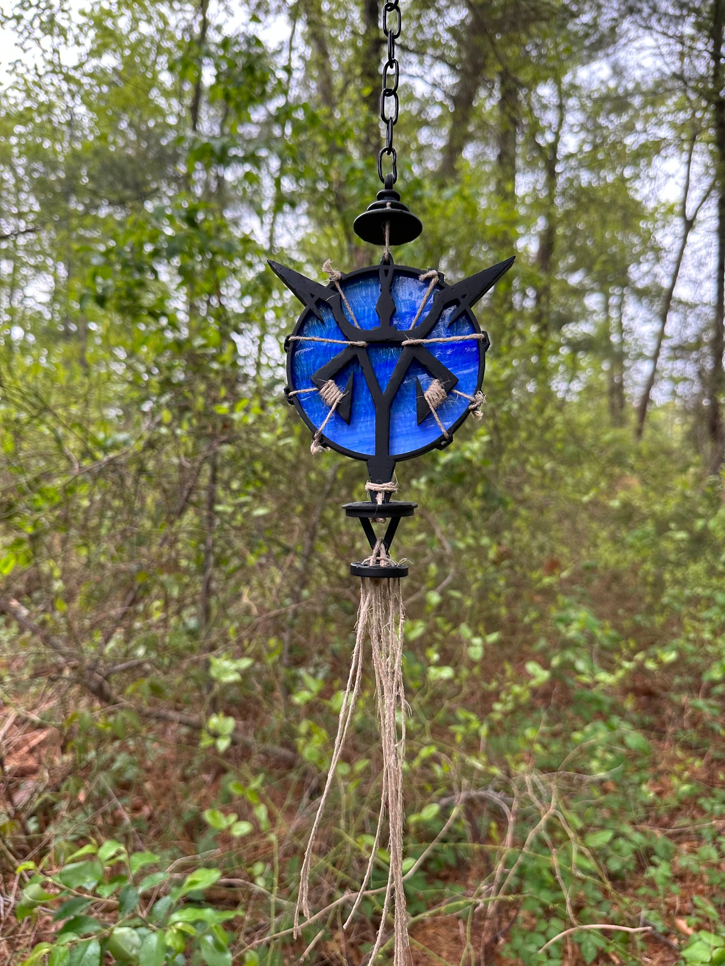 Los Illuminados Blue Medallion