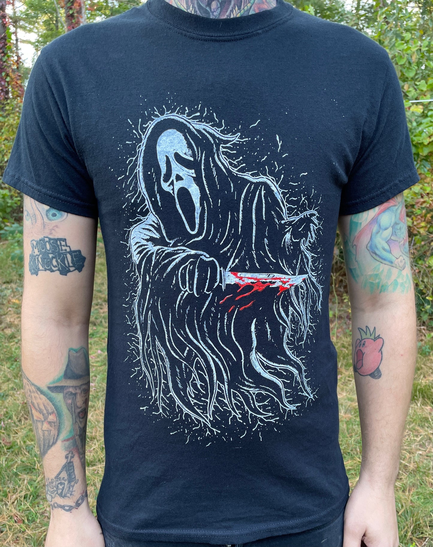 Ghost Face Scream Short Sleeve T-Shirt