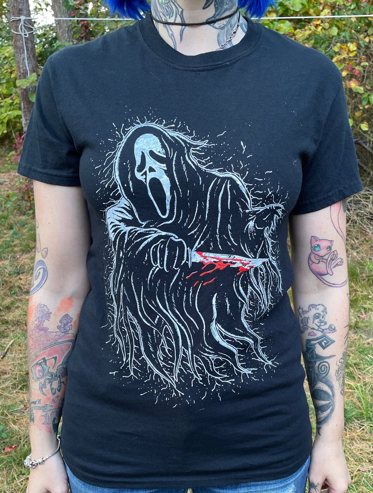 Ghost Face Scream Short Sleeve T-Shirt