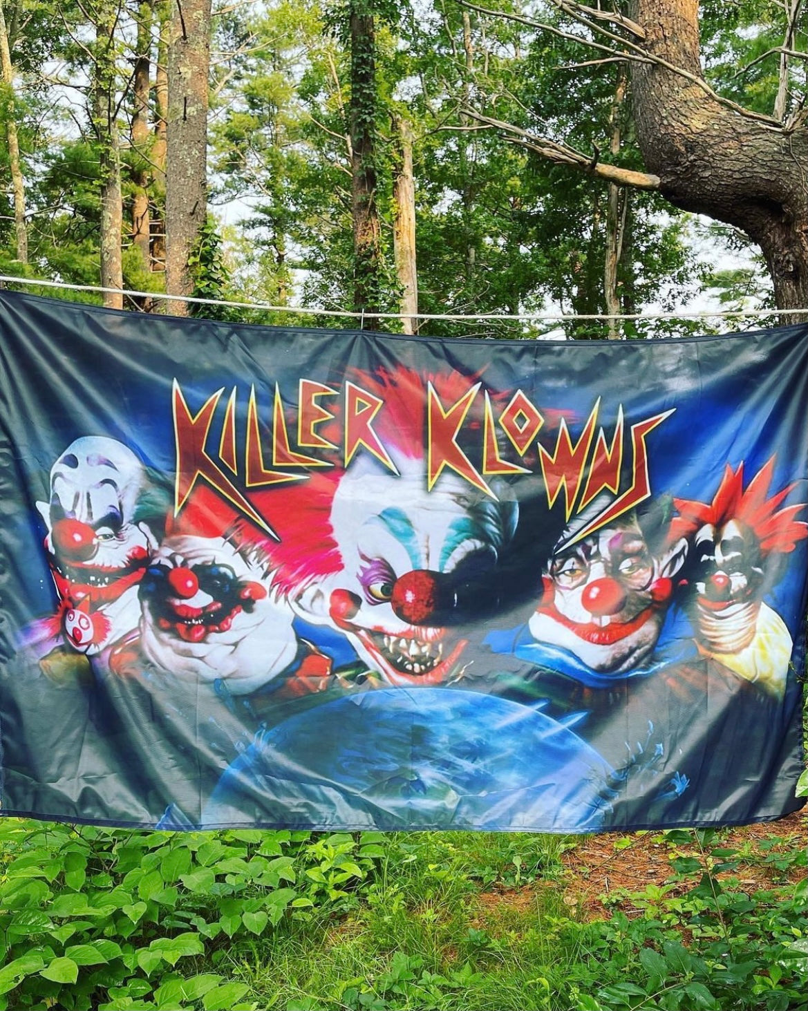 Killer Klowns Flag