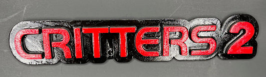 Critters 2 Logo Magnet
