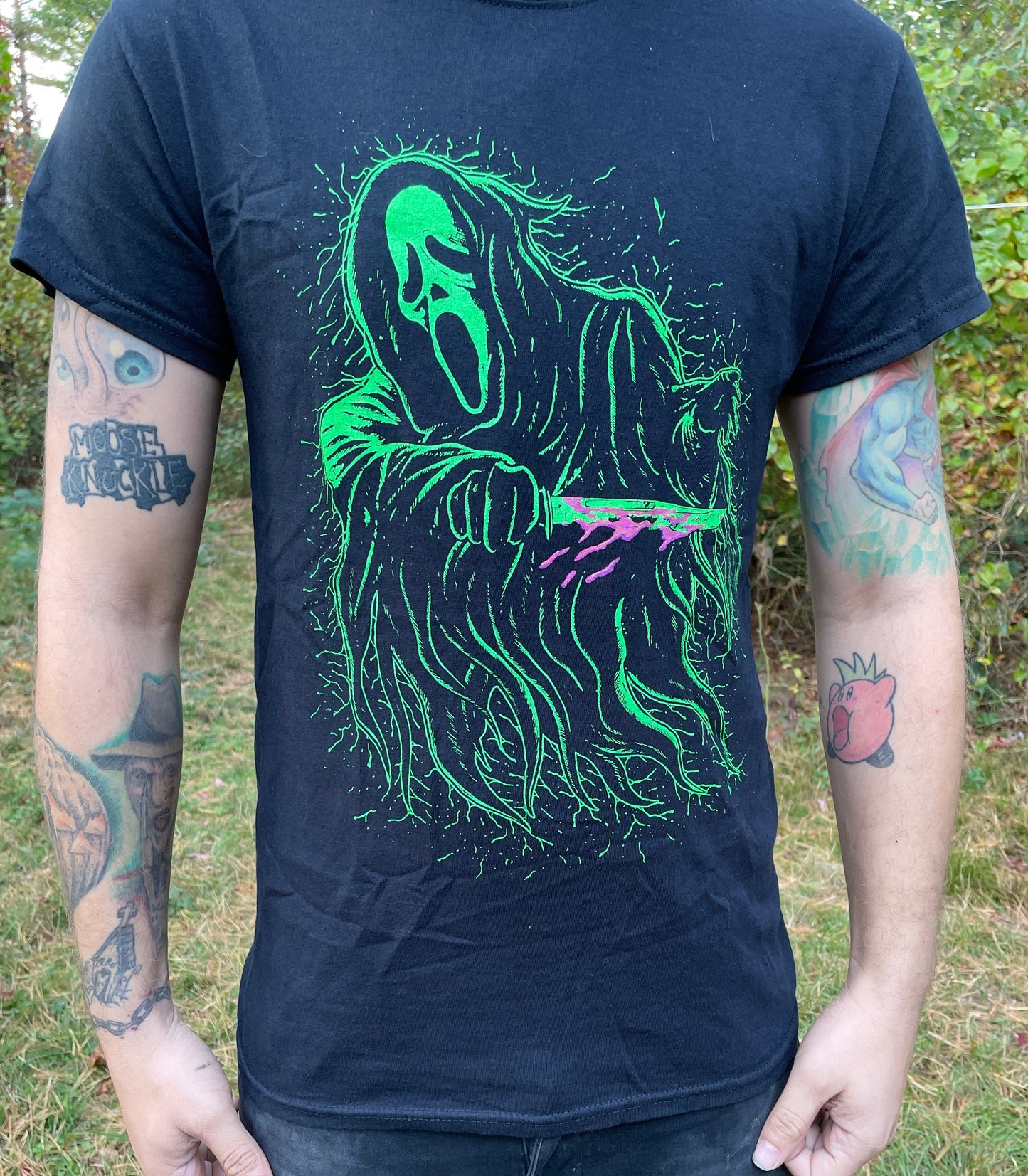 Ghost Face Scream Short Sleeve T-Shirt