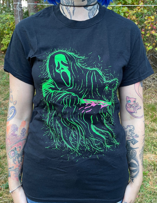 Ghost Face Scream Short Sleeve T-Shirt