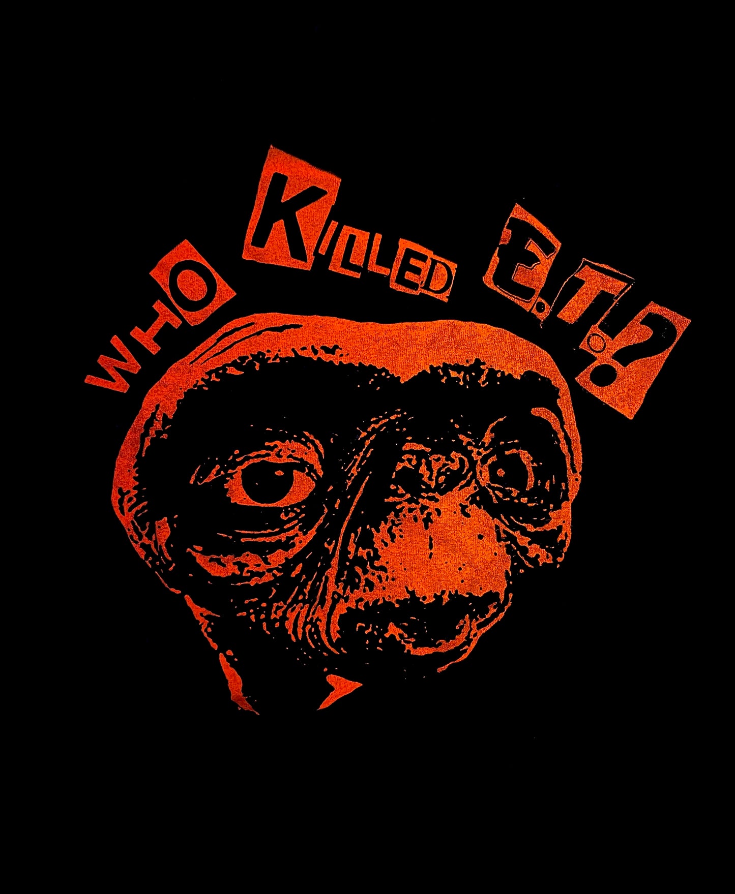 Who Killed E.T.? Short Sleeve T-Shirt